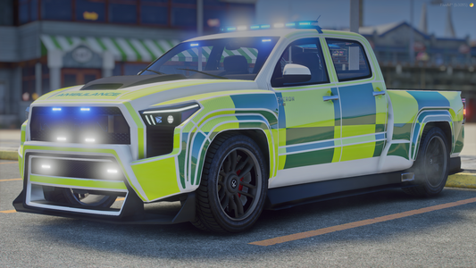 Karin Everon Crew Cab Ambulance ELS [With Modkit]