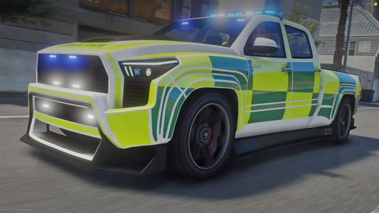 Karin Everon Crew Cab Ambulance ELS [With Modkit]