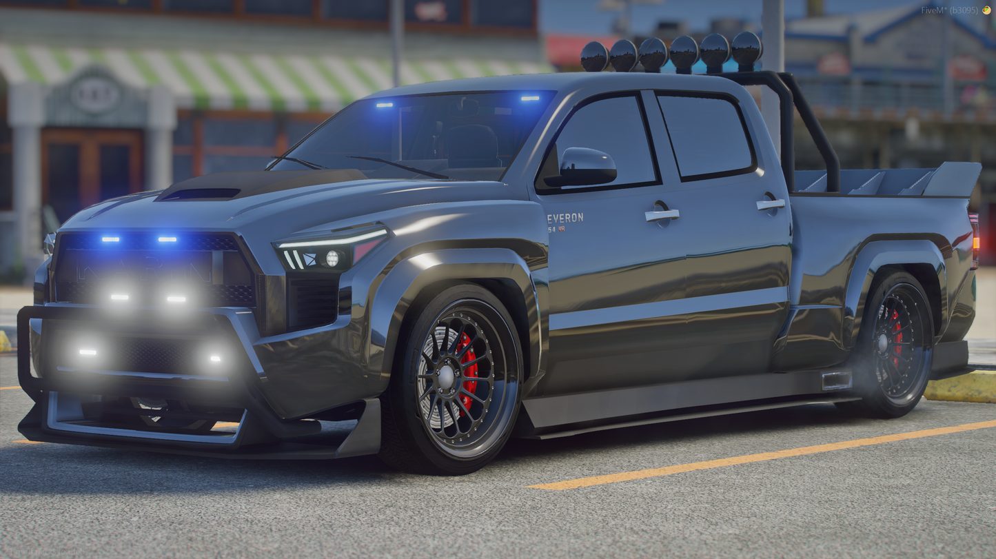 Karin Everon Crew Cab Unmarked ELS [With Modkit]