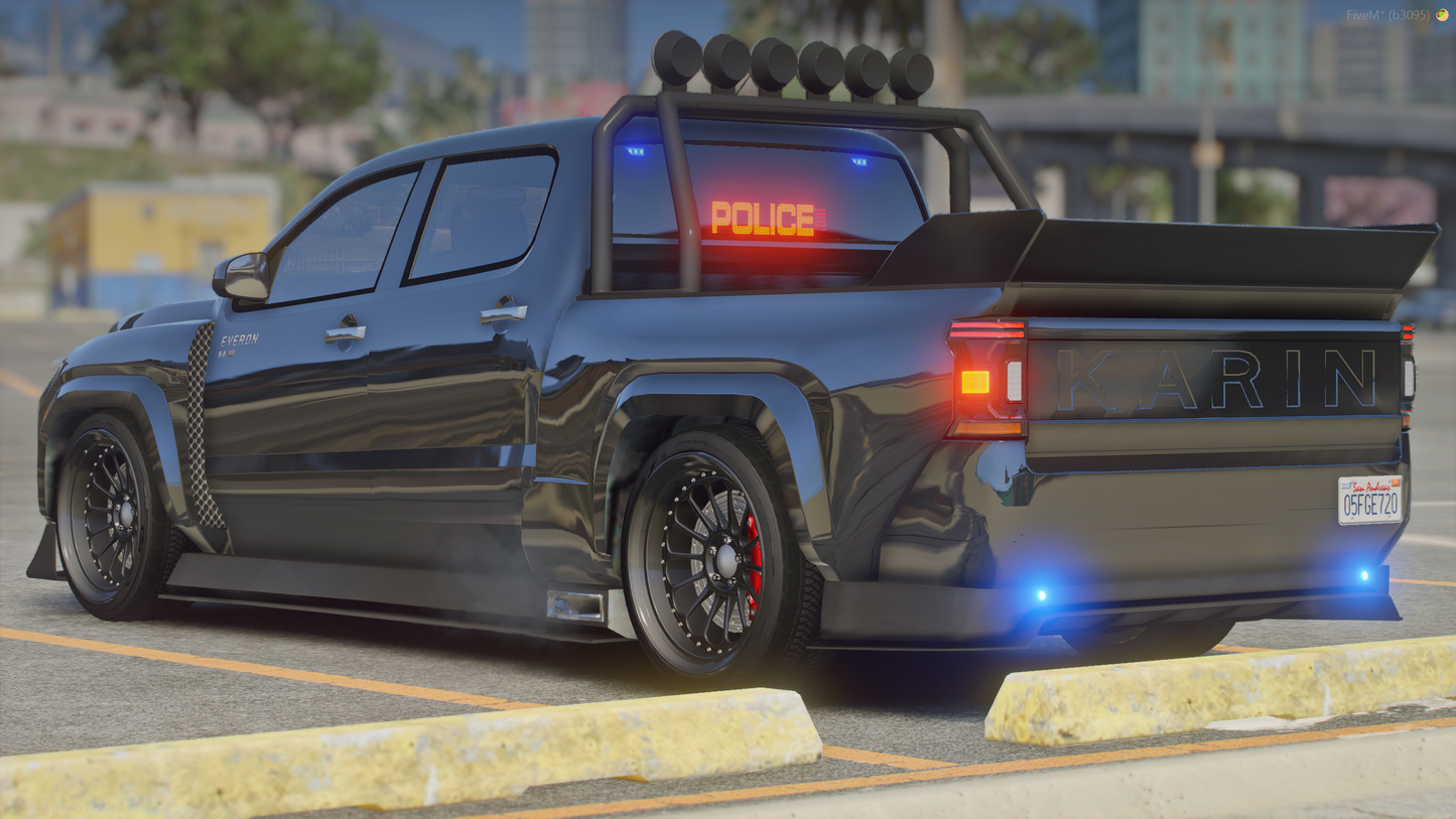 Karin Everon Crew Cab Unmarked ELS [With Modkit]
