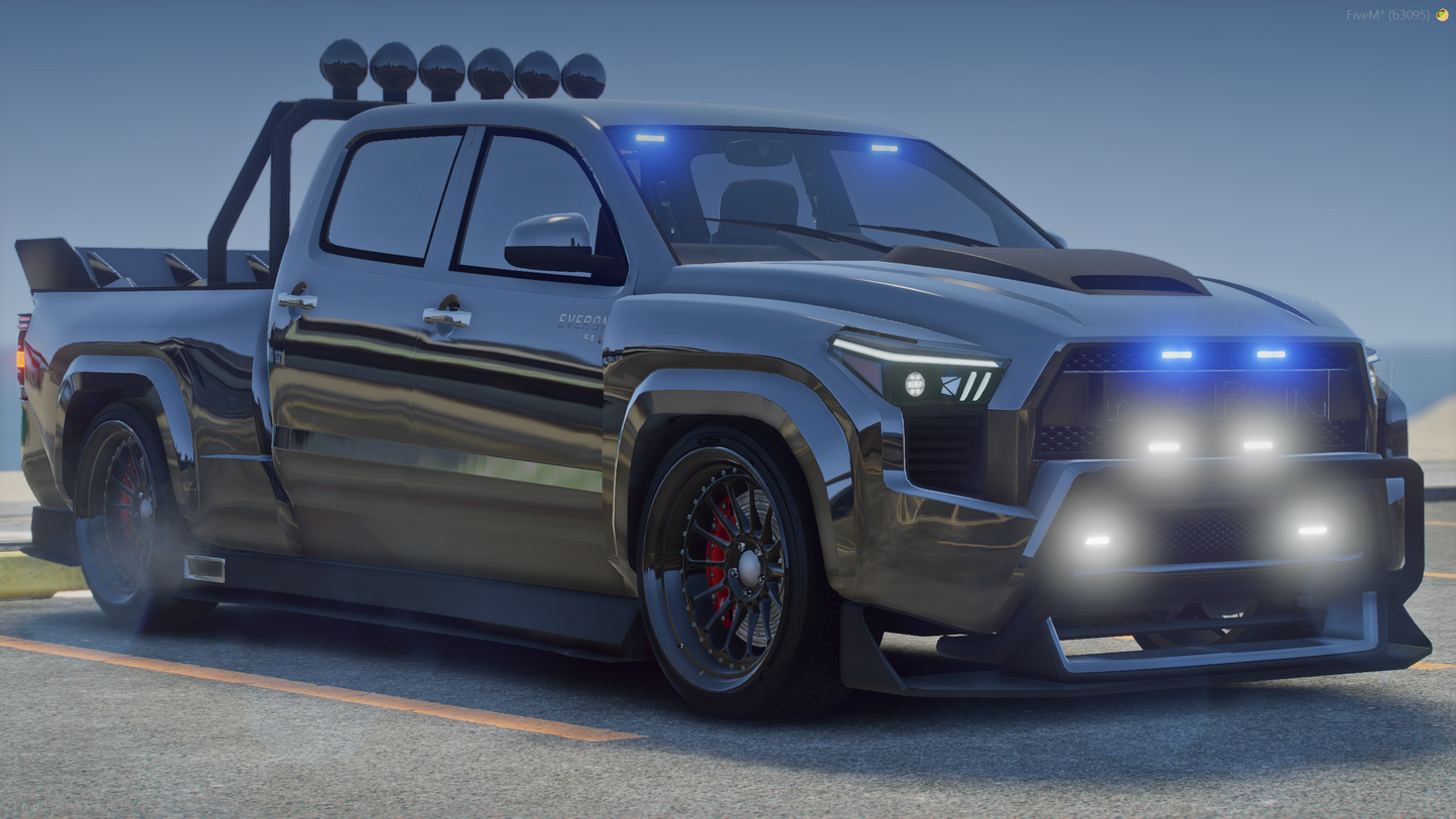 Karin Everon Crew Cab Unmarked ELS [With Modkit]