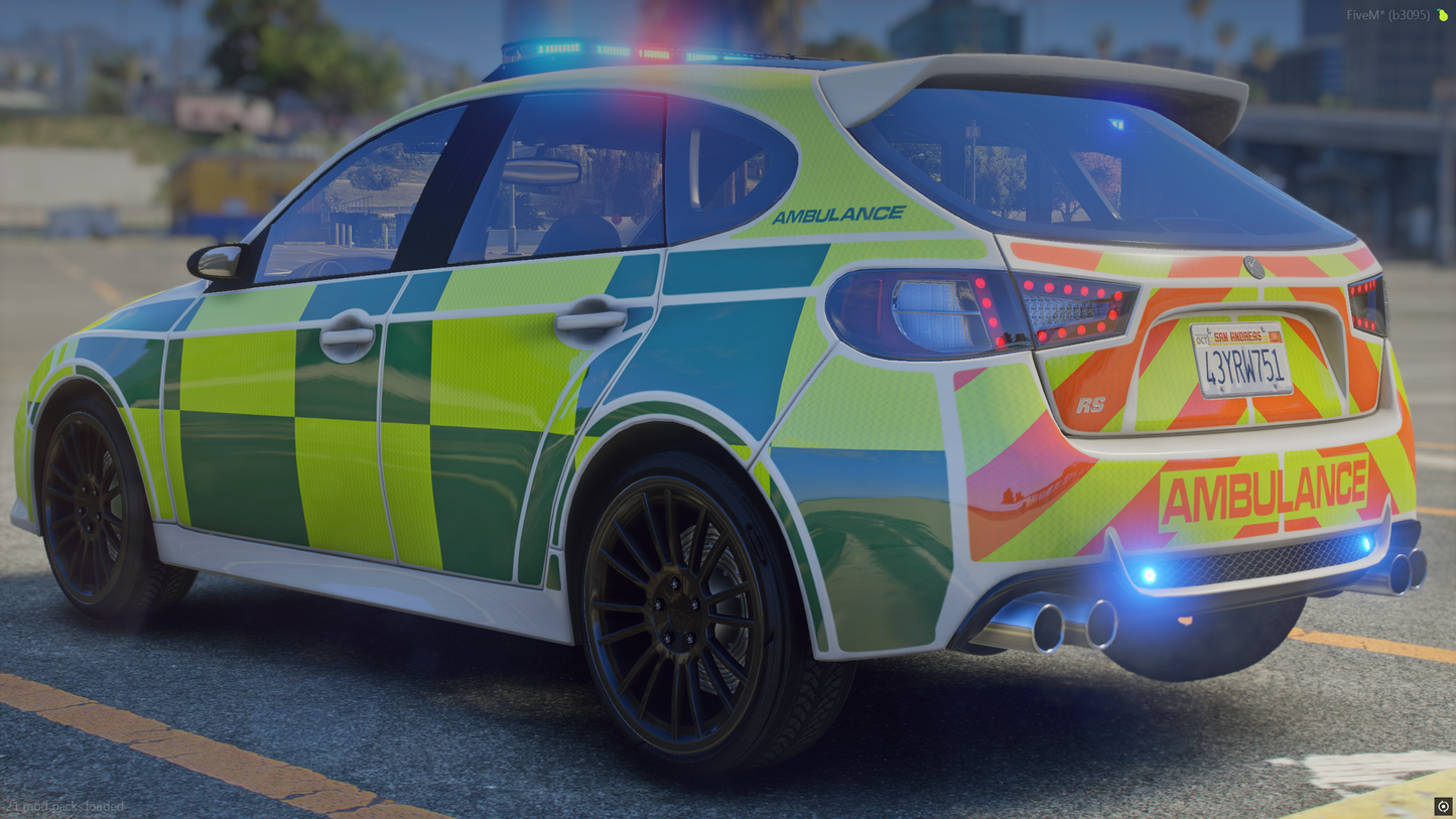 Karin Shuriken RS Ambulance NON-ELS