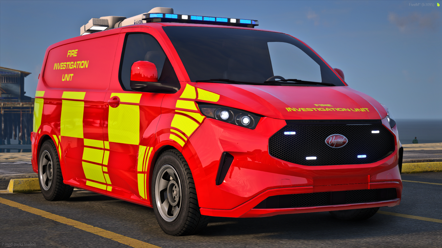 Vapid Speedo Runner Fire Investigation Unit ELS