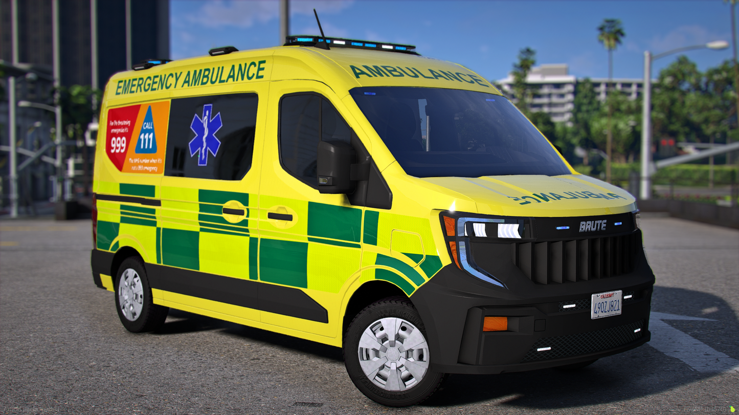 Brute Van Ambulance Non-ELS