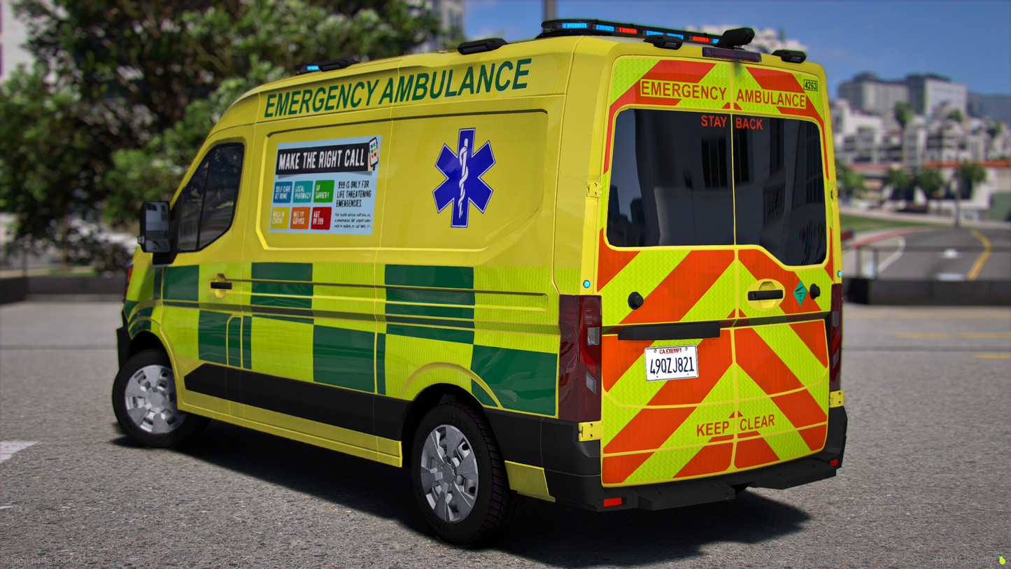 Brute Van Ambulance Non-ELS