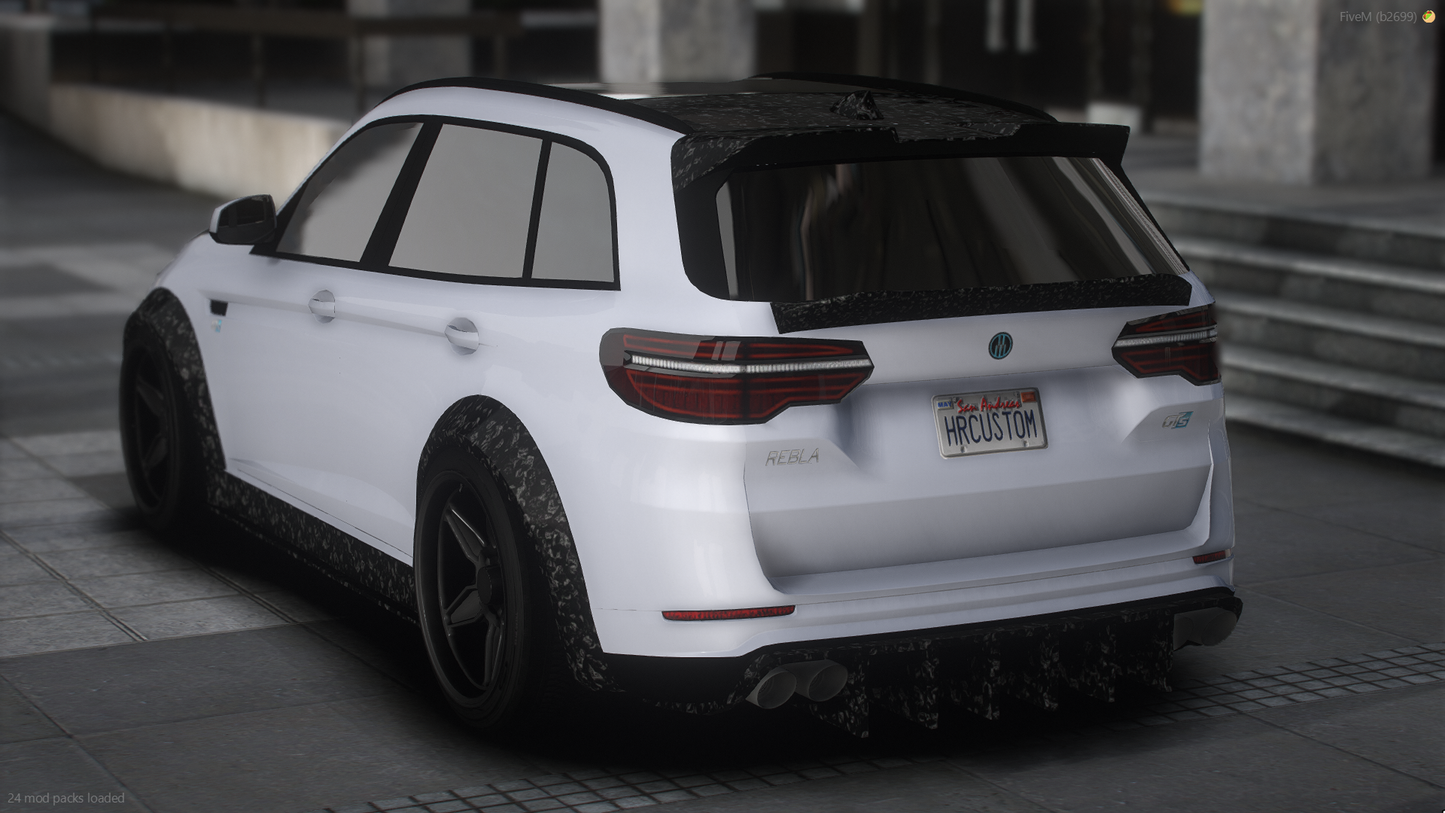Rebla GT Forged Carbon Kit