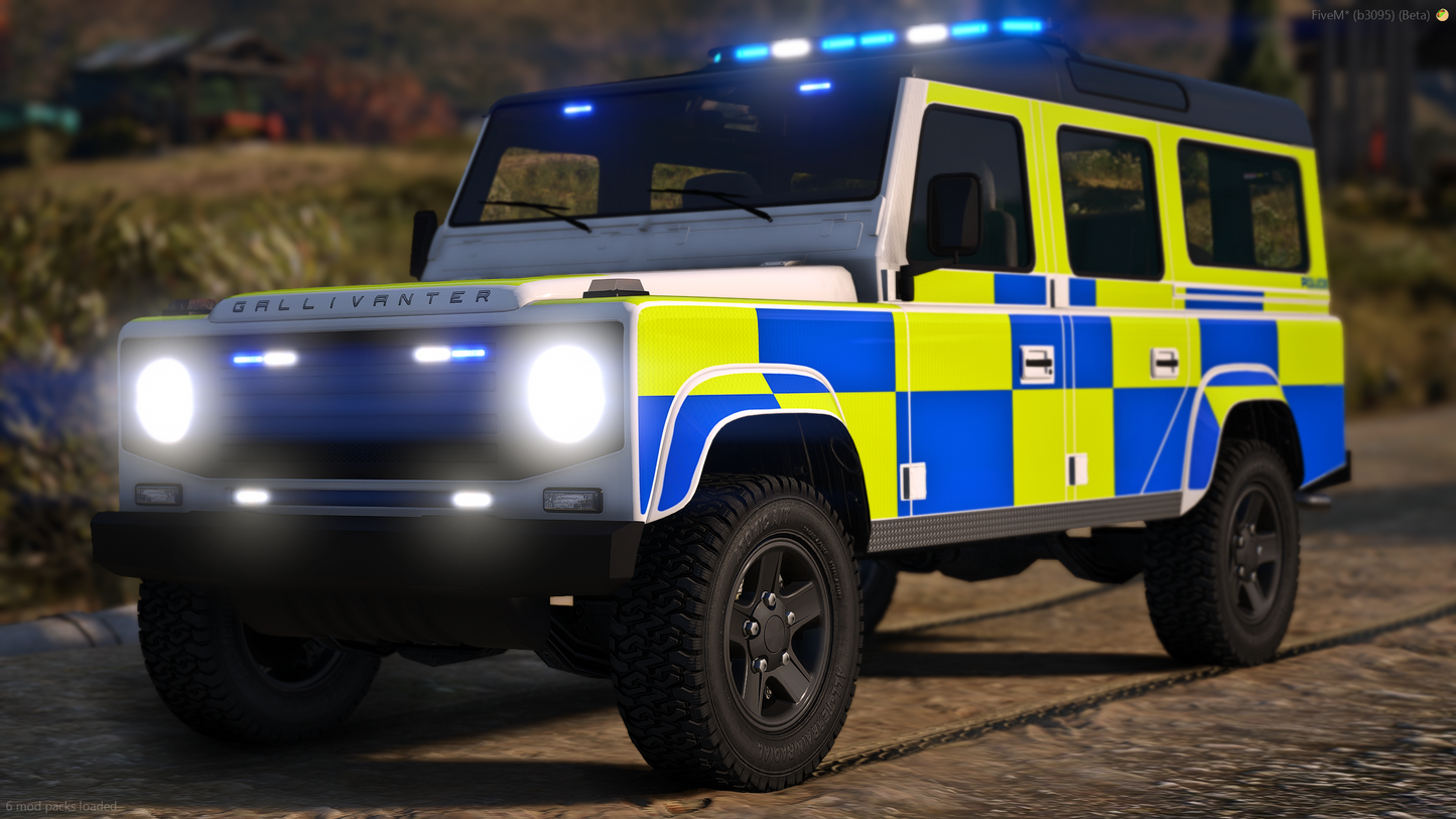 Gallivanter Peacemaker Marked/Unmarked/Ambo ELS and NON-ELS