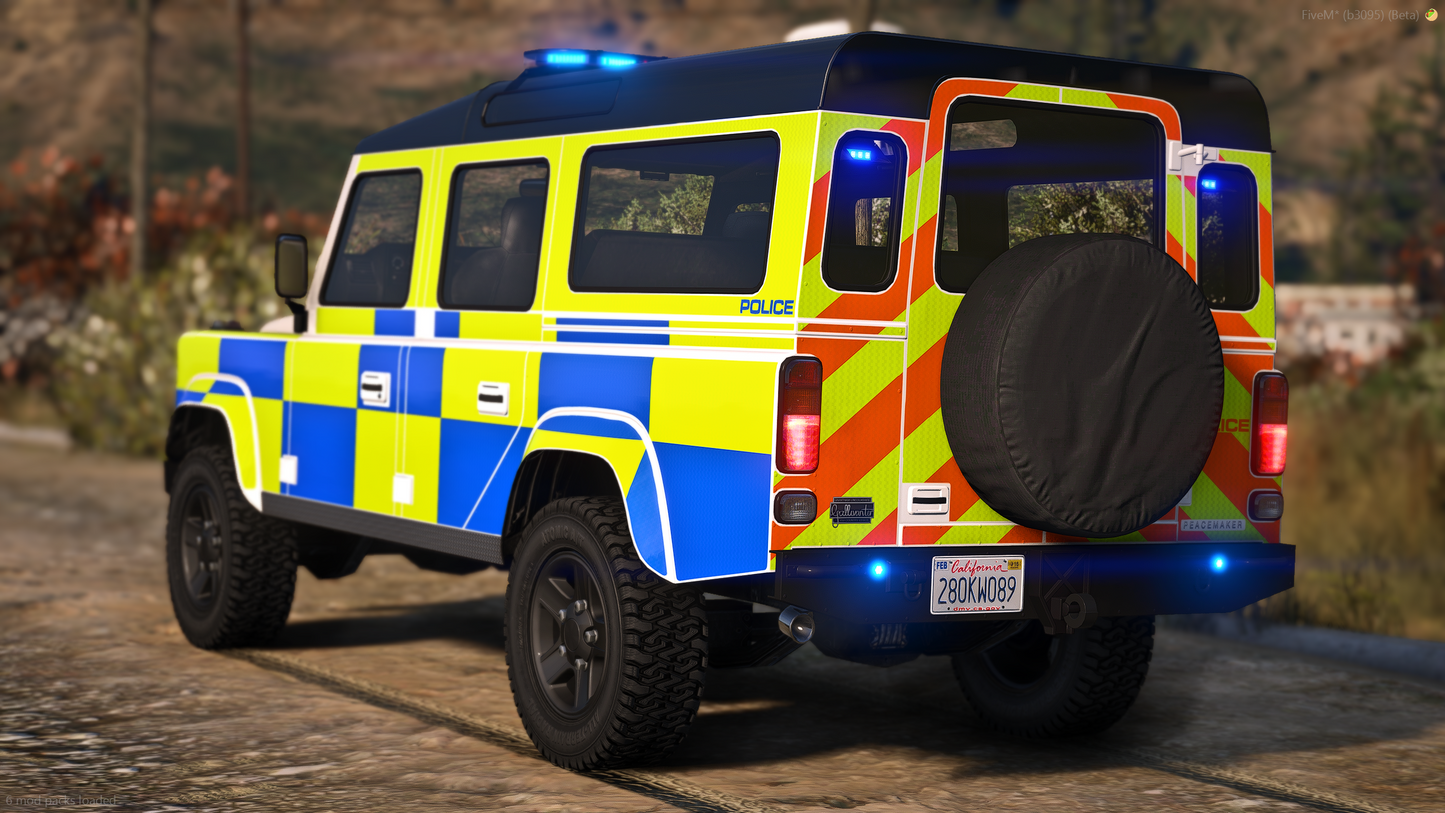 Gallivanter Peacemaker Marked/Unmarked/Ambo ELS and NON-ELS