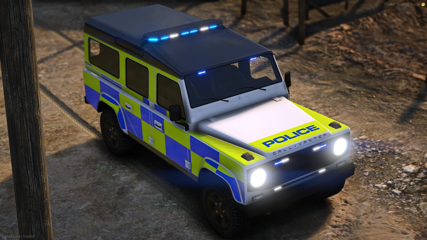 Gallivanter Peacemaker Marked/Unmarked/Ambo ELS and NON-ELS