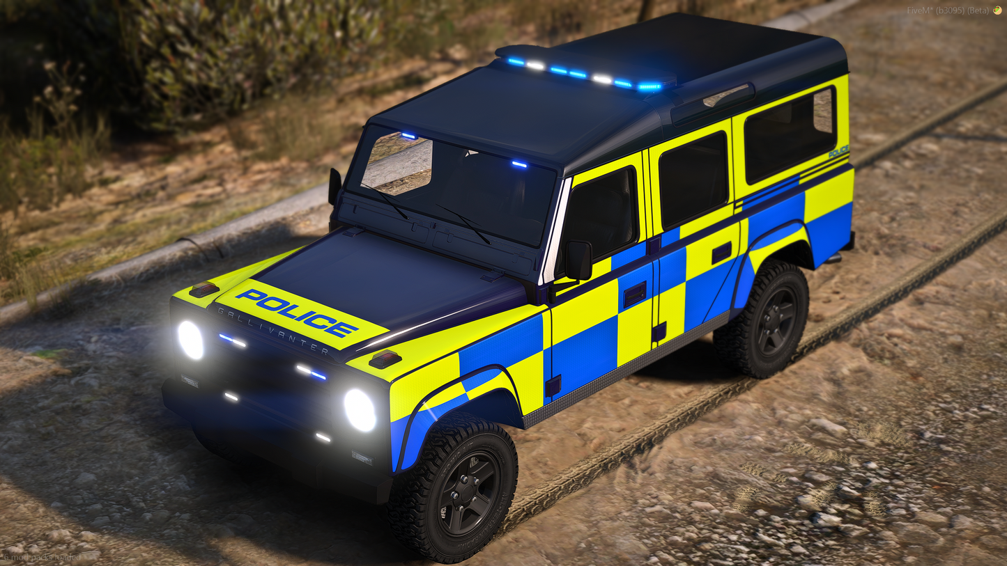 Gallivanter Peacemaker Marked/Unmarked/Ambo ELS and NON-ELS