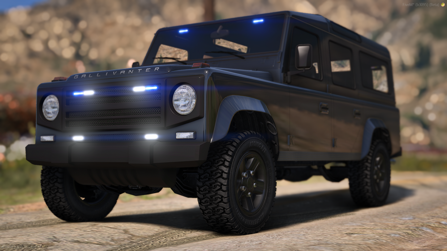 Gallivanter Peacemaker Marked/Unmarked/Ambo ELS and NON-ELS