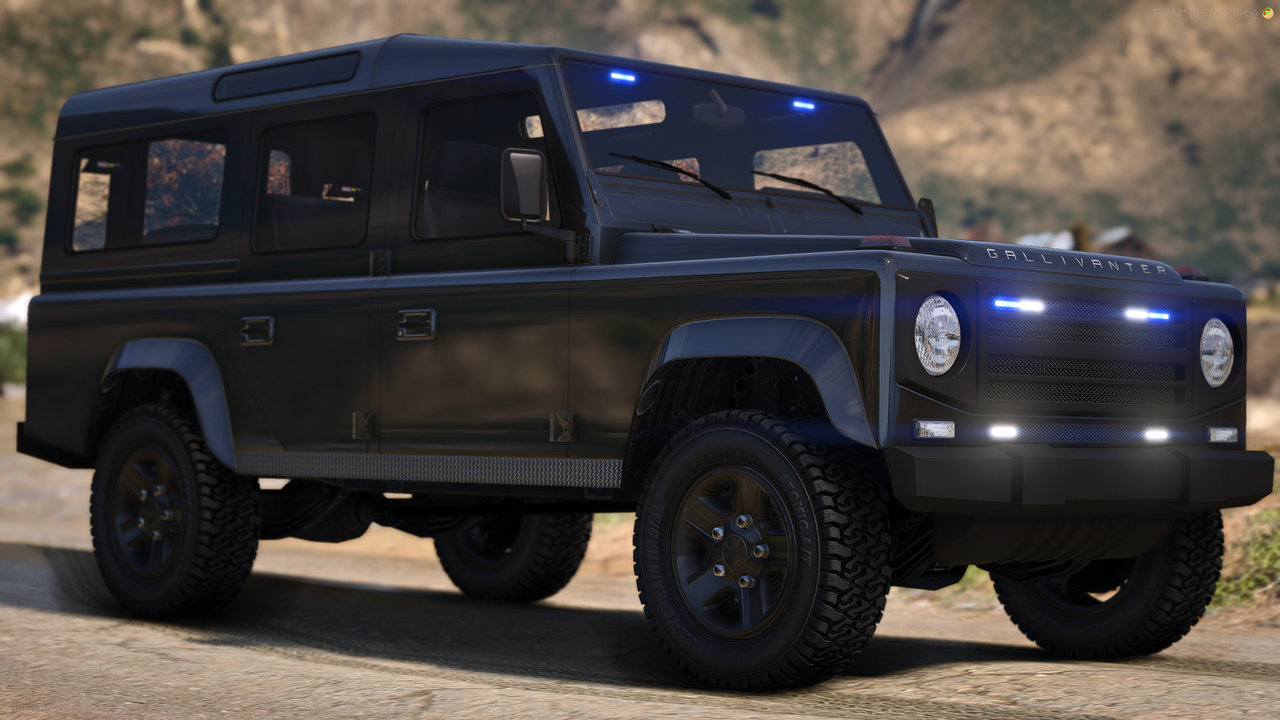 Gallivanter Peacemaker Marked/Unmarked/Ambo ELS and NON-ELS