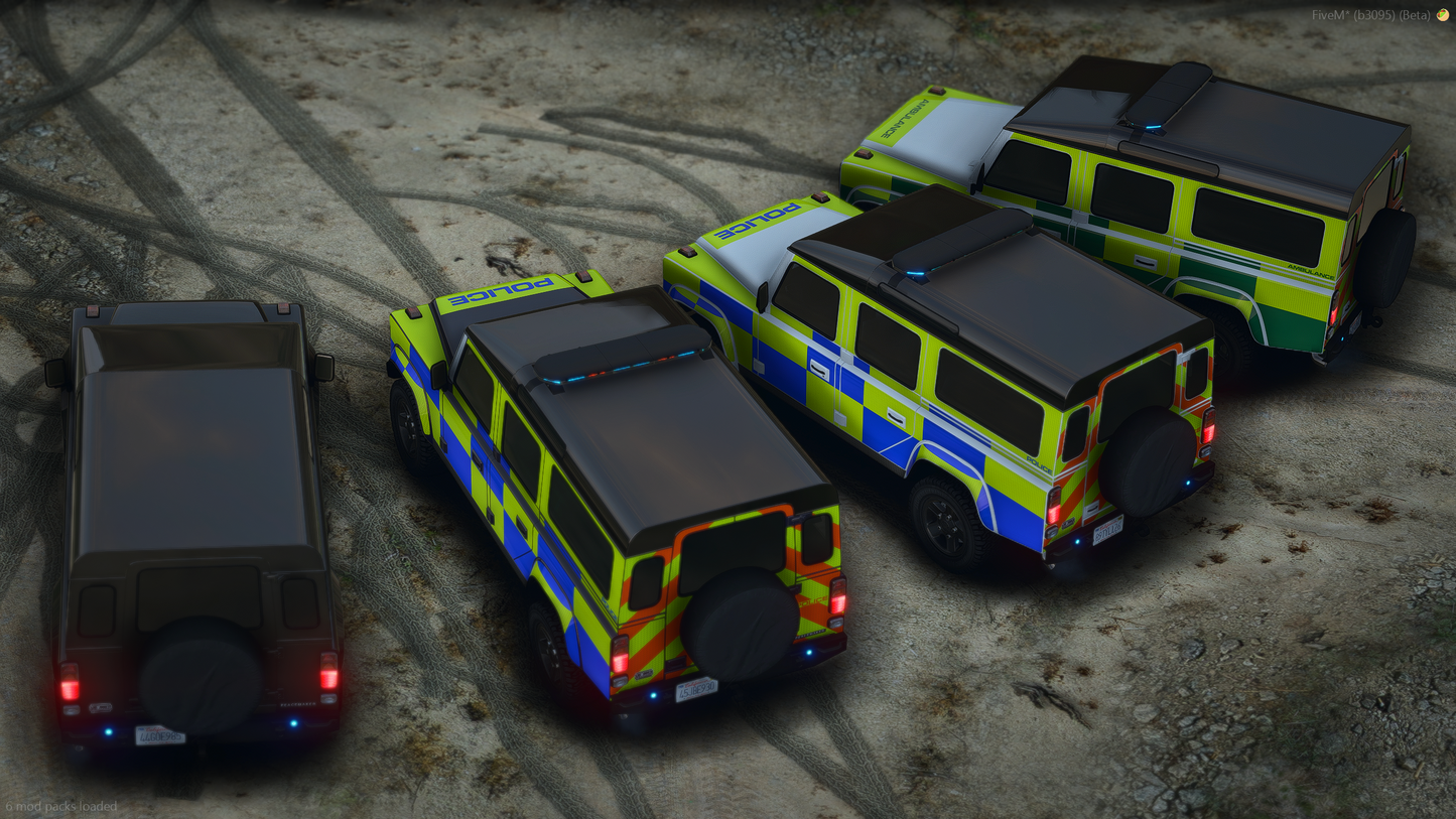 Gallivanter Peacemaker Marked/Unmarked/Ambo ELS and NON-ELS