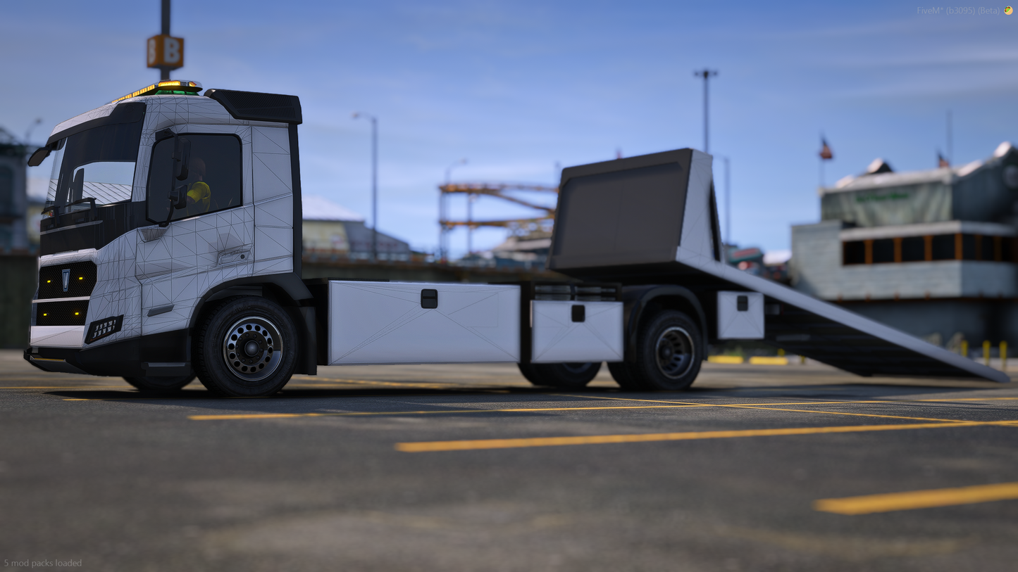 Vulcar FML Tow Truck ELS WB (Template Provided)