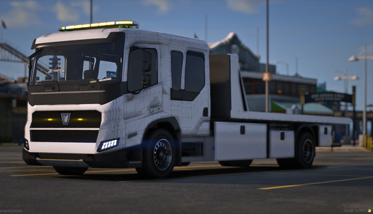 Vulcar FML Crew Cab Flatbed ELS (Template Provided)
