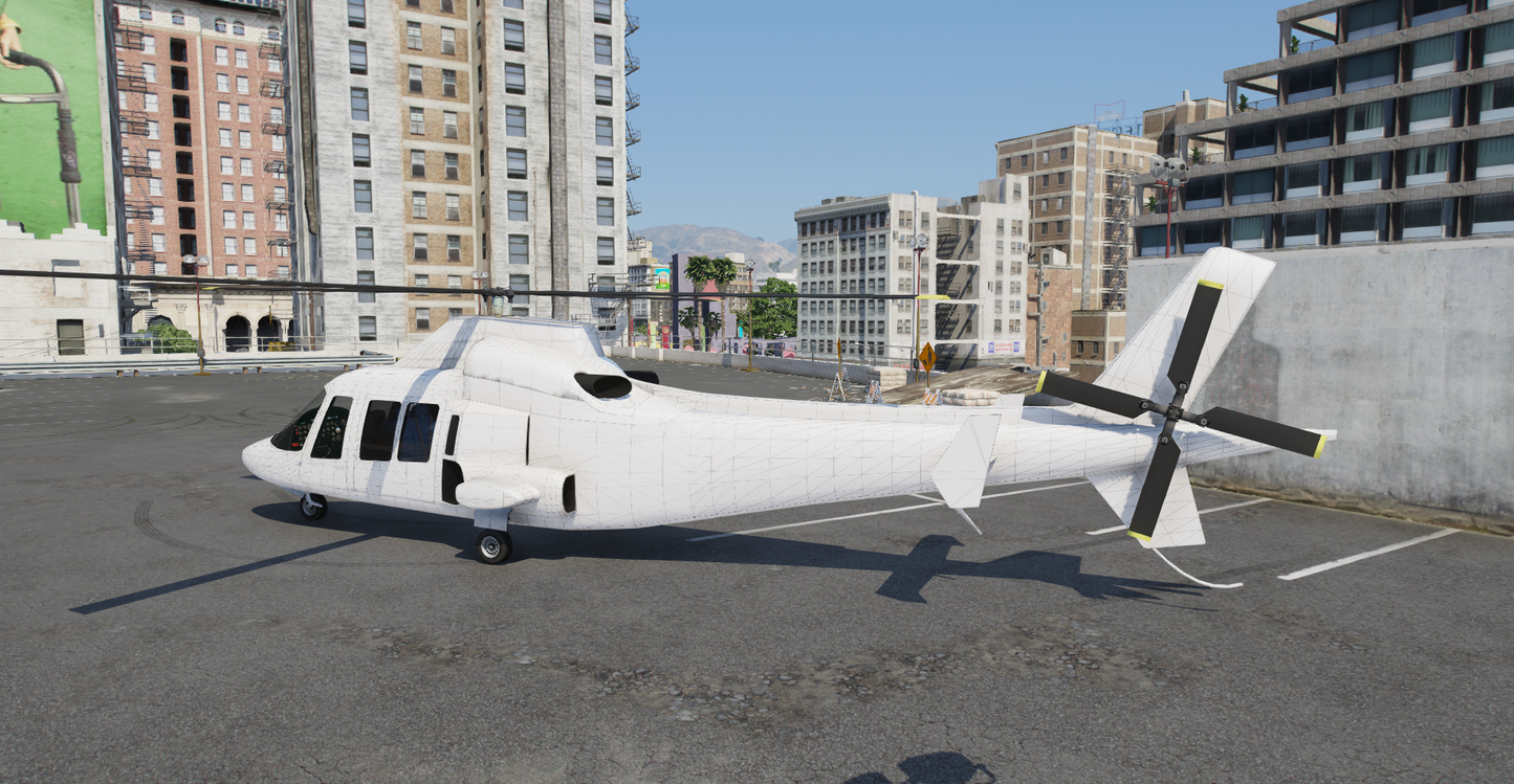 Buckingham Swift  Air Ambulance (Template Provided)