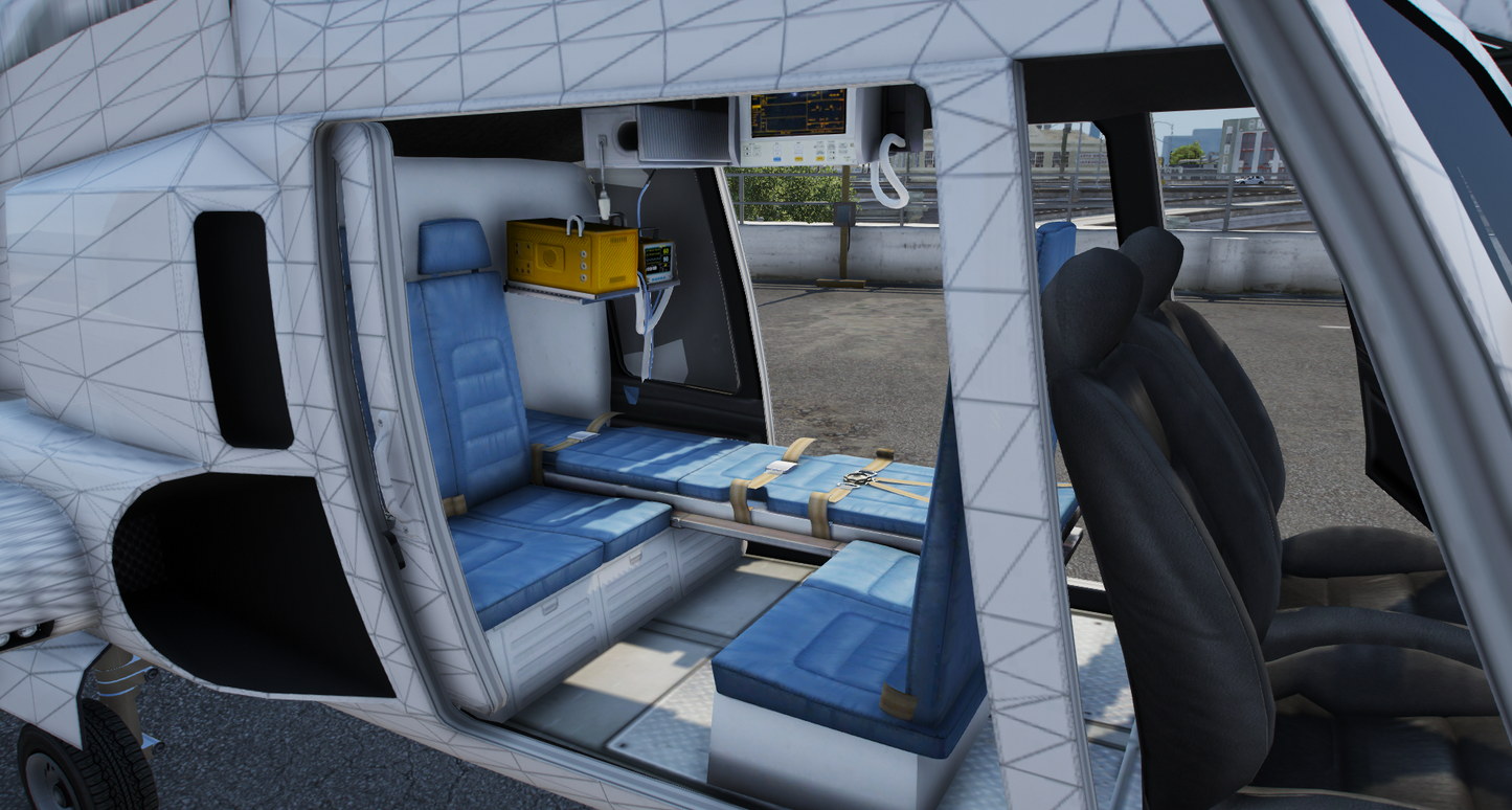 Buckingham Swift  Air Ambulance (Template Provided)