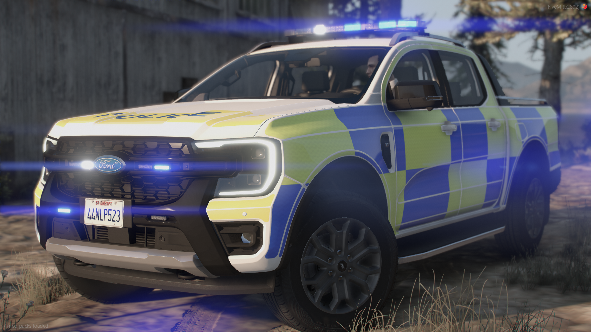Ford Ranger Marked NON-ELS – Lunar Developments