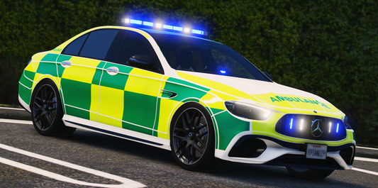 Mercedes E63S Saloon Ambulance