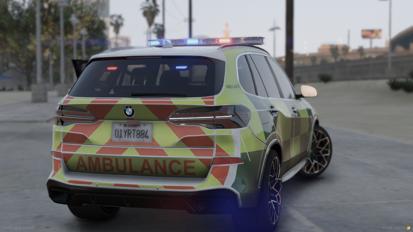BMW X5 2023 Ambulance