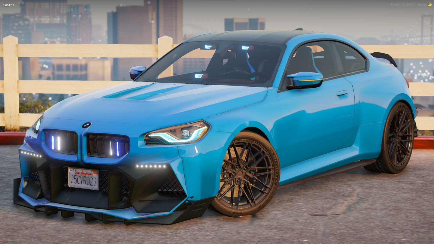 BMW M2 G87 Widebody Marked and Unmarked