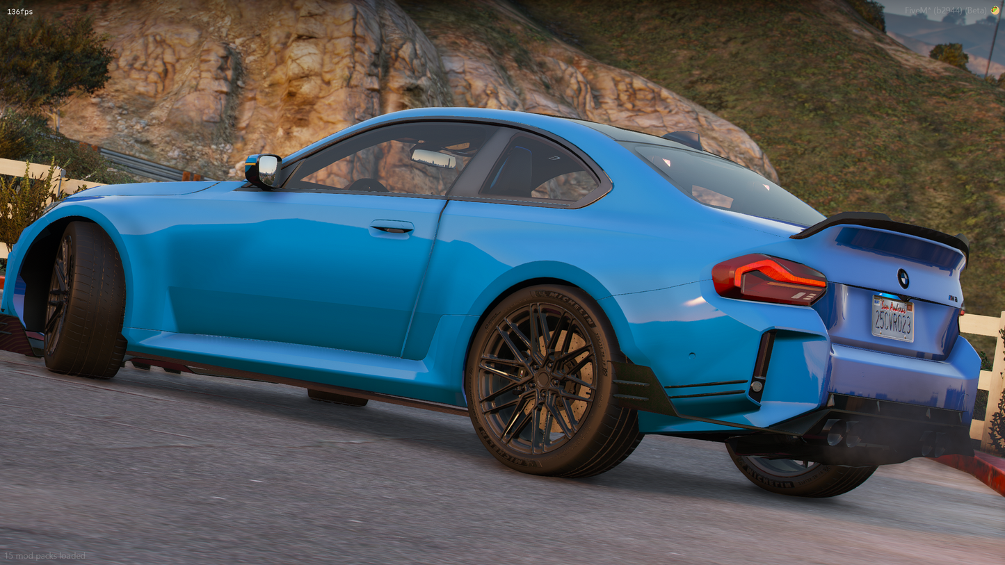 BMW M2 G87 Widebody Marked and Unmarked