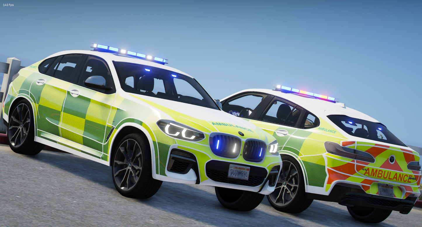 BMW X4M40i Ambulance