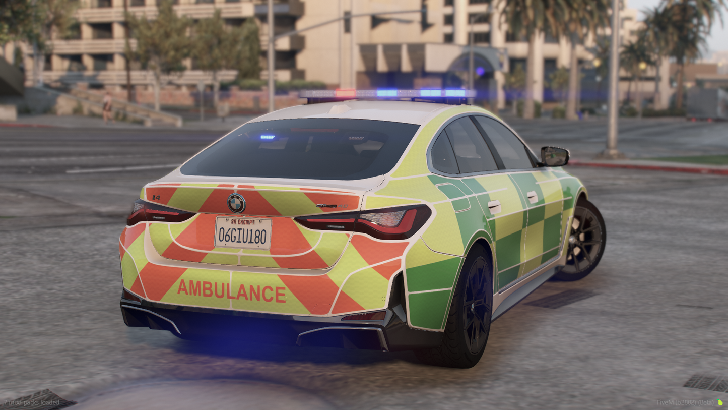 BMW I4 Ambulance