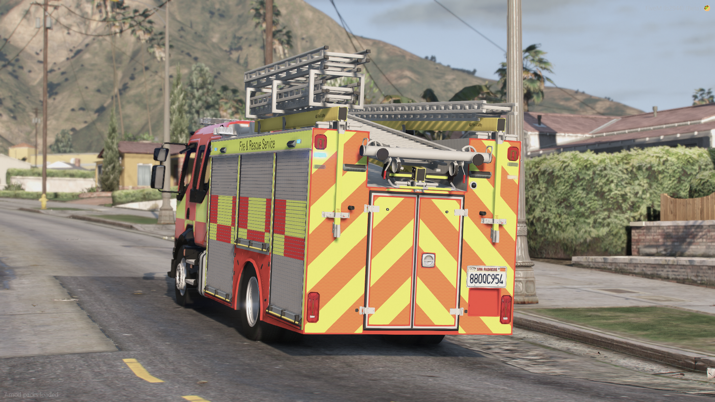 Vulcar Fire Engine ELS