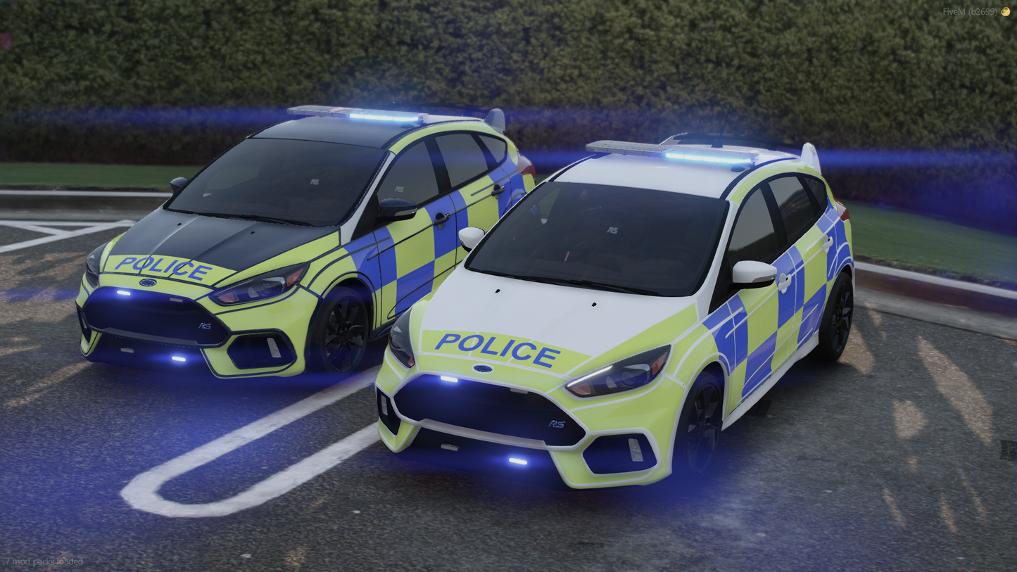 Ford Focus RS Marked
