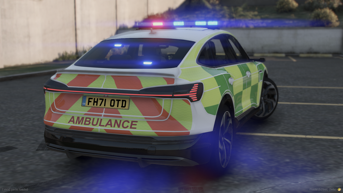 Audi E-Tron Ambulance [Debadged]