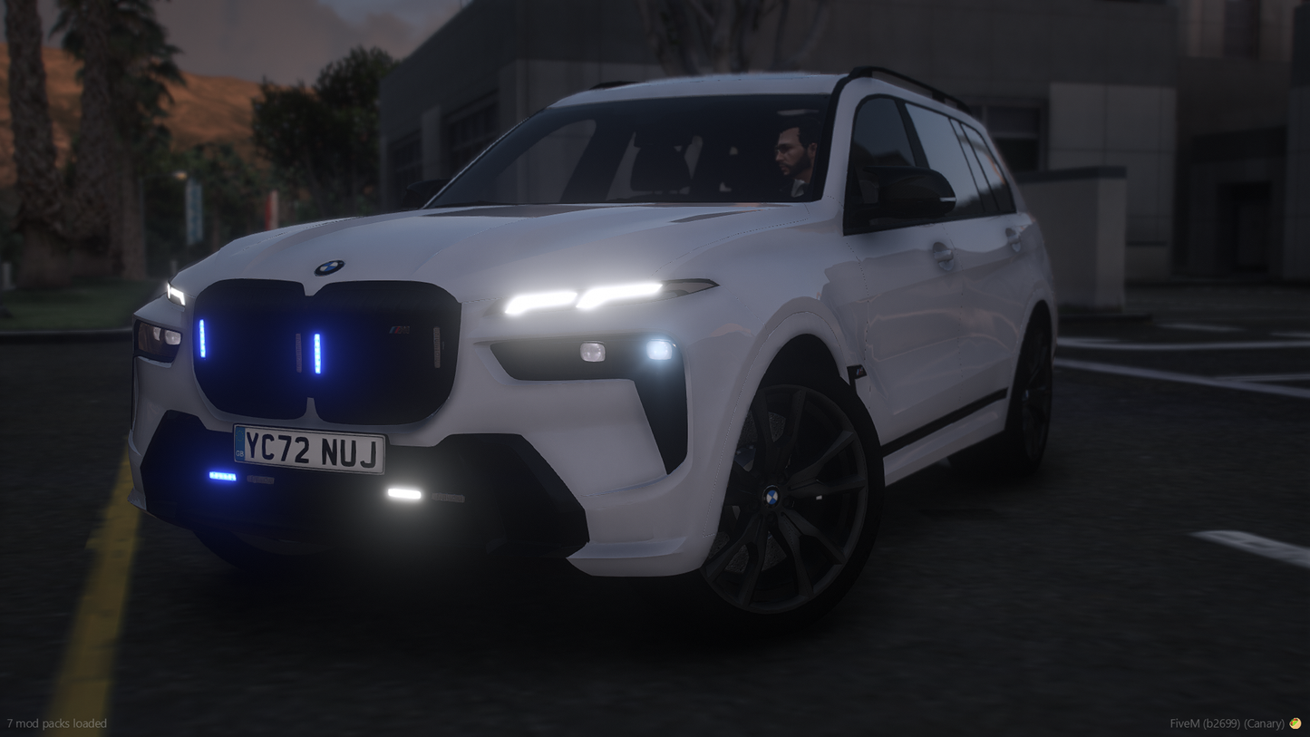 BMW X7M Unmarked NON-ELS