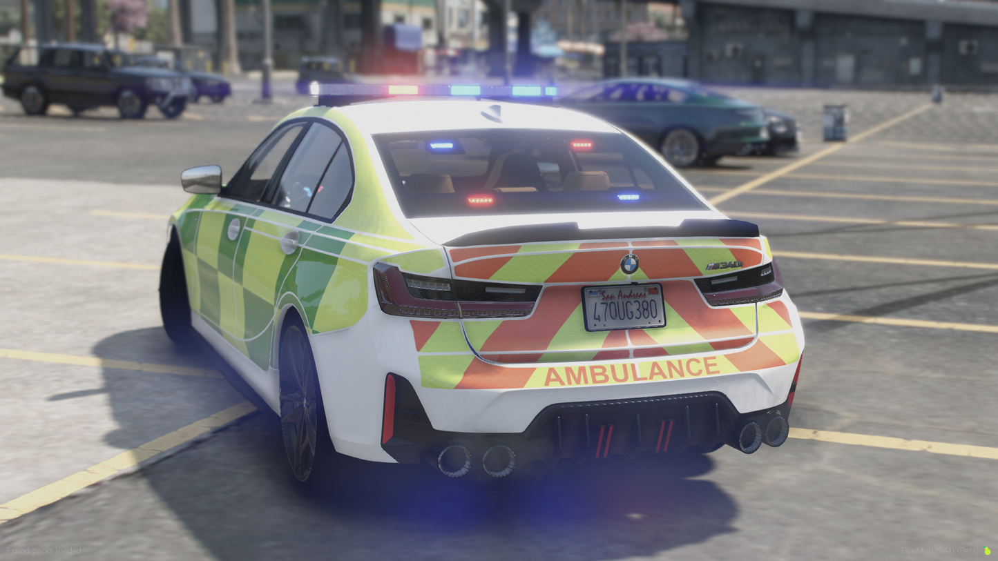 BMW M340I Ambulance