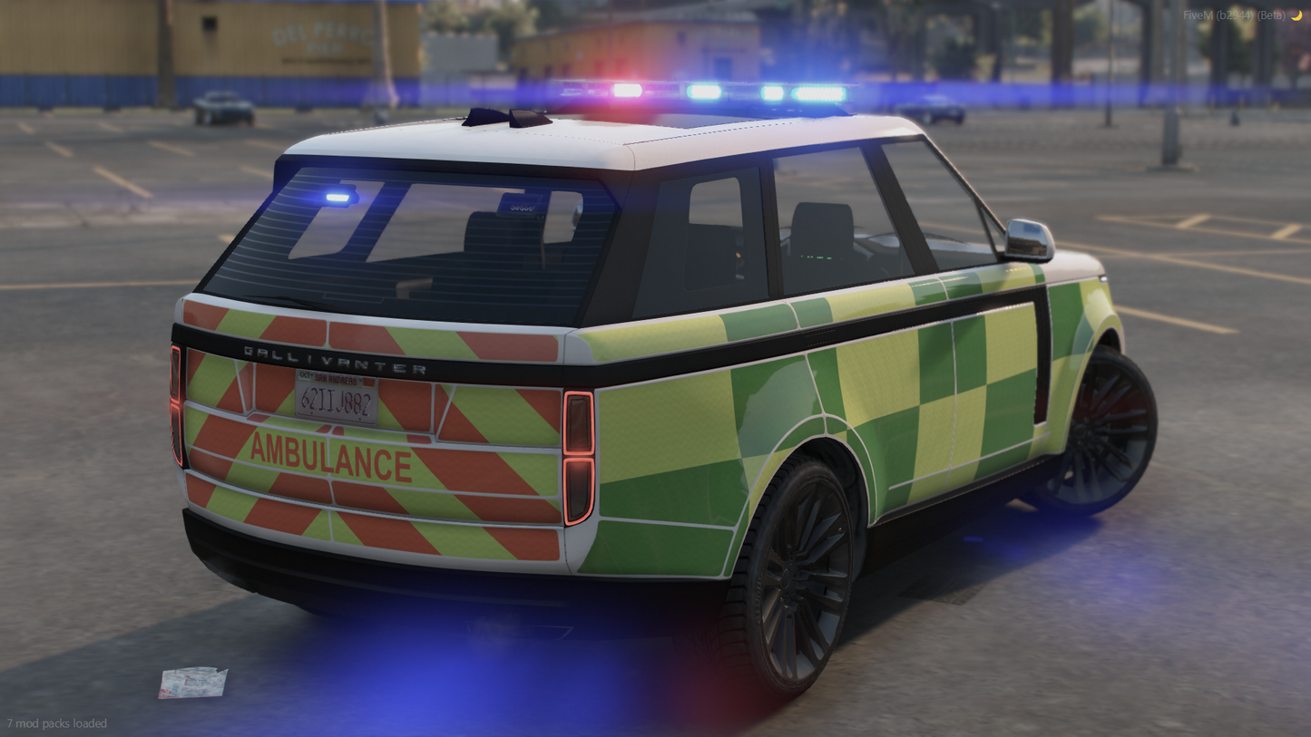 Non-ELS Gallivanter Baller ST-D Ambulance