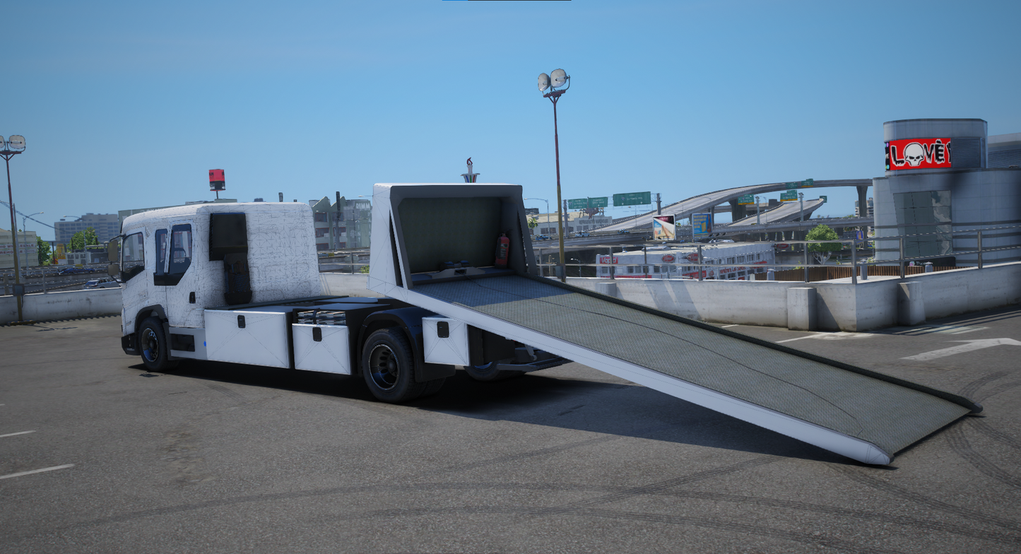 Vulcar FML Crew Cab Flatbed (Template Provided)