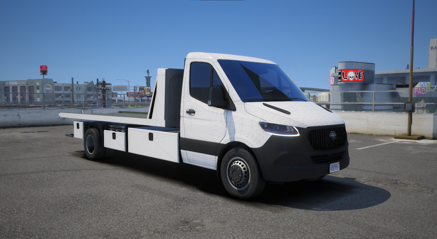 Benefactor Recovery Flatbed (Template Provided)